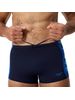 Speedo Mens Print Spliced Aquashorts - Peacoat/Sapphire