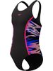 Speedo Hyperboom Splice Muscleback One Piece - Anthracite/Pink