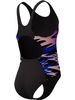 Speedo Hyperboom Splice Muscleback One Piece - Anthracite/Pink