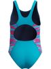 Speedo Hyperboom Splice Muscleback One Piece - Mayan Blue/Margarita Pink