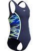 Speedo Hyperboom Splice Muscleback One Piece - Peacoat/Sapphire