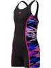Speedo Hyperboom Splice Legsuit - Anthractite/Pink