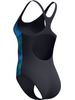 Speedo Engineered Print Medalist One Piece - Anthracite