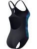 Speedo Engineered Print Medalist One Piece - Anthracite