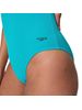 Speedo Solid Racerback Zip One Piece - Mayan Blue