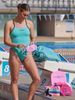 AMANZI Hand Paddle Strap Kit - Spearmint