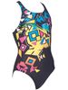 Arena Bricks Swim Pro Black Girls One Piece