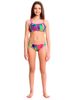Funkita Feline Fever Girls Criss Cross Sports Bikini