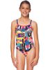 Speedo Geo Graffiti Girls One Piece