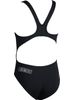 Arena Makinax Black Girls One Piece Swimsuit