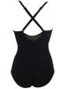 Arena Mesh Solid Womens One Piece Swimsuit