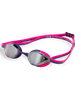 Arena Python Junior Goggles - Silver Mirror/Shocking Pink