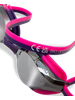 Arena Python Junior Goggles - Silver Mirror/Shocking Pink