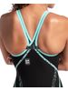 Arena Powerskin Primo Closed Back Kneelength - Black/Teal
