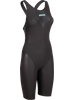 Arena Powerskin Veloce Openback Kneeskin - Black/Teal