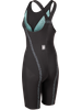 Arena Powerskin Veloce Closedback Kneeskin - Black/Teal
