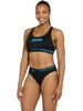 Zoggs Actionback Sports Bikini - Extender Light Blue