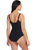 Zoggs Adjustable Scoopback One Piece - Ocean Smoke
